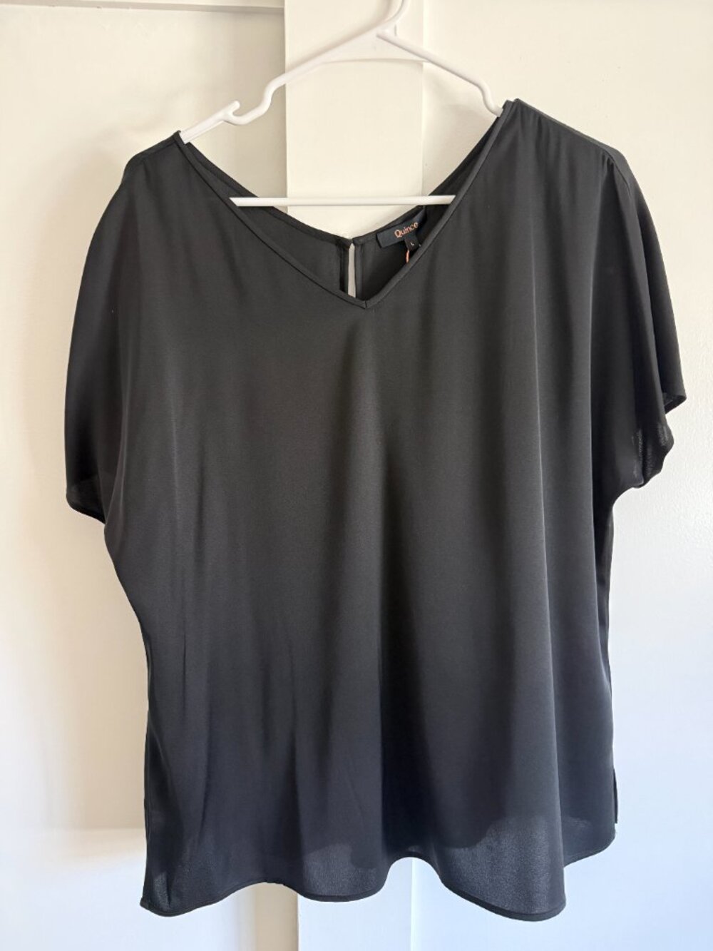 Quince reversible washable silk blouse - Picture 3 of 5